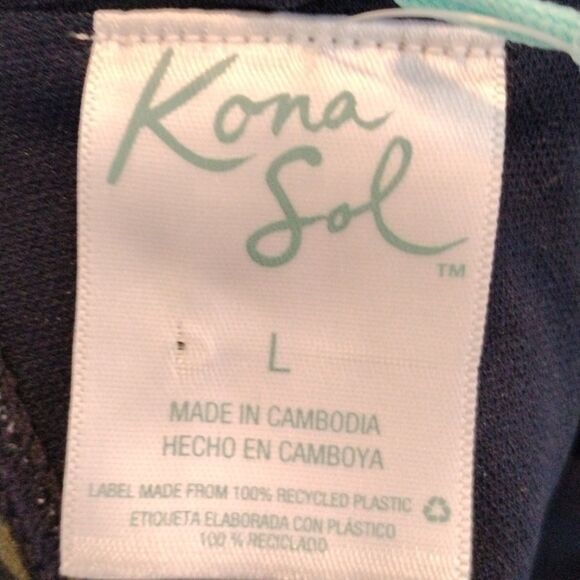 NWT Kona Sol Swim Top - Picture 8 of 10